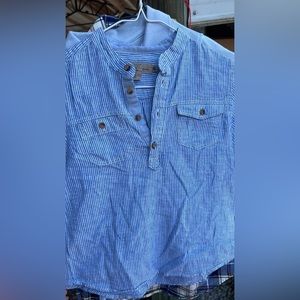H&M boys 3/4 sleeve shirt size 5-6